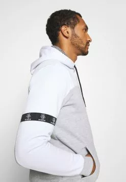 Brave Soul FULHAM - Jersey Con Capucha - Optic White /grey Marl / Jet Black, Hombre -Brave Soul Ventas 9ef637039b274173ae3087ab1afe1c47