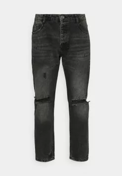 Brave Soul CHEROKEECHAR - Vaqueros Rectos - Charcoal Wash, Hombre -Brave Soul Ventas 9f55ef71a18f4be9aba4b085fc5d4c7b