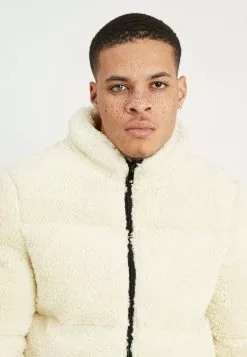 Brave Soul COURCHEVEL - Chaqueta De Entretiempo - Cream, Hombre -Brave Soul Ventas a1ee7572e3ba47feb94595b1ab25043b