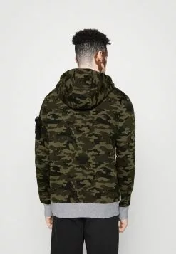 Brave Soul MEIR - Sudadera - Light Grey Marl/khaki, Hombre -Brave Soul Ventas a27dbc22dcb945c3aacdd937db300ee9