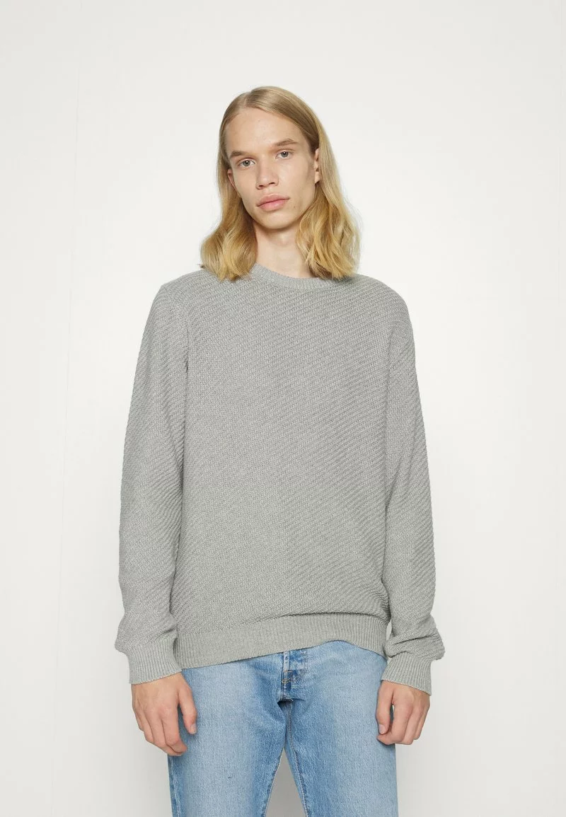 Brave Soul Jersey De Punto - Light Grey, Hombre 1 Brave Soul Jersey De Punto - Light Grey, Hombre