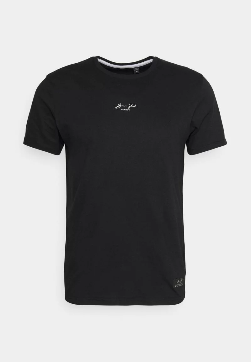 Brave Soul Camiseta Estampada - Jet Black/optic White, Hombre 1 Brave Soul Camiseta Estampada - Jet Black/optic White, Hombre