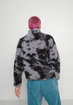 Brave Soul WESTTIEDYE - Chaqueta Fina - Black/grey, Hombre -Brave Soul Ventas a7adbcc7e9f74ee28b18942467de50f8