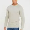 Brave Soul LINEAR - Jersey De Punto - Barley, Hombre