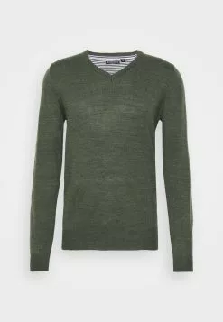 Brave Soul QUAZARD - Jersey De Punto - Khaki Mix, Hombre -Brave Soul Ventas a8a9508e9d9140ab9a34a7e5aec5c1af