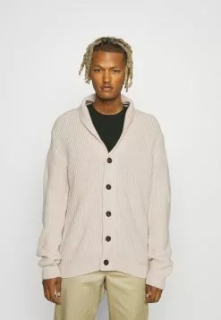 Brave Soul AKRAM - Chaqueta De Punto - Oatmeal, Hombre