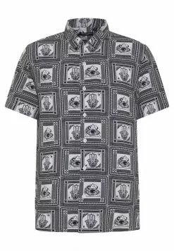 Brave Soul MOSAIC - Camisa - Black/white, Hombre -Brave Soul Ventas aa72ee5135964bdfb2f312bafcf7d0e3