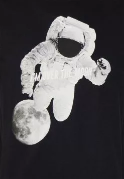 Brave Soul Camiseta Estampada - Jet Black, Hombre -Brave Soul Ventas ab1b37e3339c4b61a0d535c9bb930188