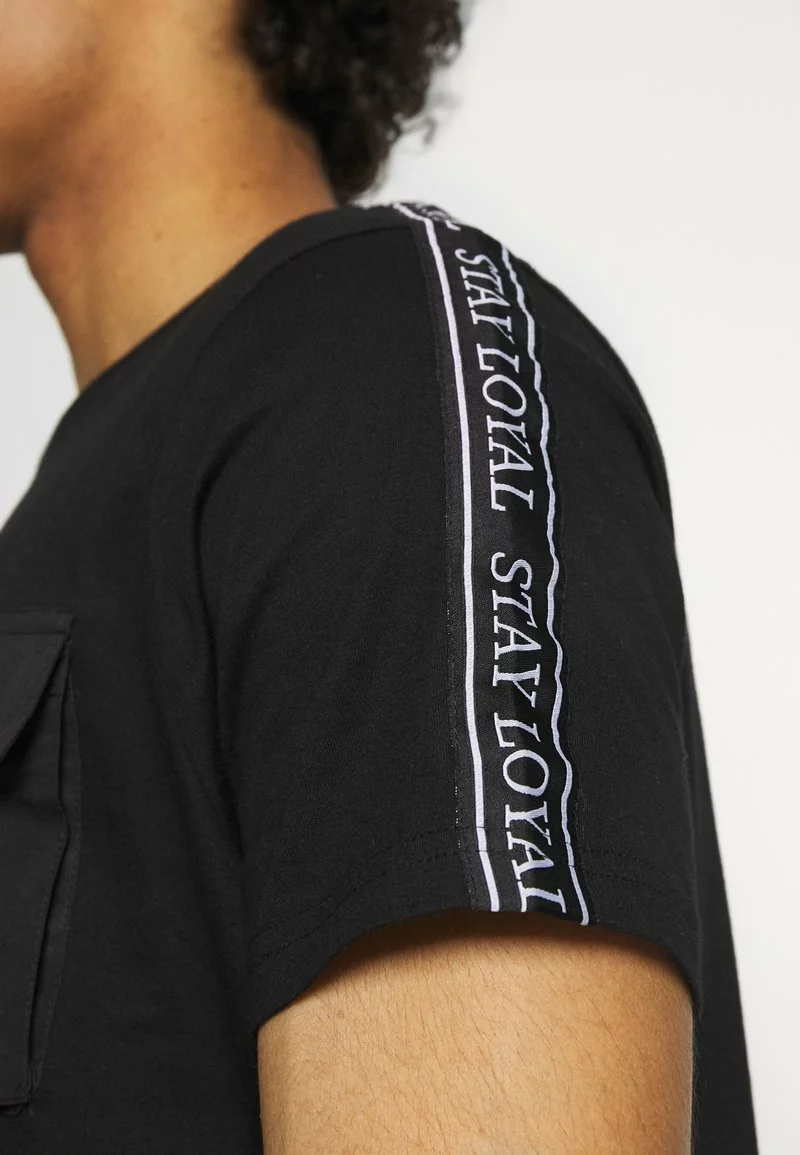 Brave Soul SPITZER - Camiseta Estampada - Jet Black, Hombre 5 Brave Soul SPITZER - Camiseta Estampada - Jet Black, Hombre - Imagen 5