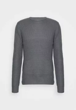 Brave Soul Jersey De Punto - Slate Grey, Hombre -Brave Soul Ventas ac17ab9349724a5e89e4f923e3ff2d63