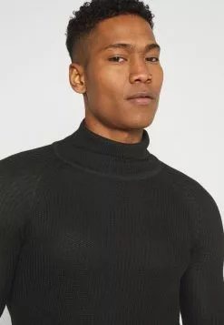 Brave Soul GREENFORDA - Jersey De Punto - Black, Hombre -Brave Soul Ventas acce4fa2cf86400db46dcb539a94e6be