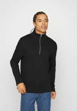 Brave Soul Camiseta De Manga Larga - Jet Black, Hombre