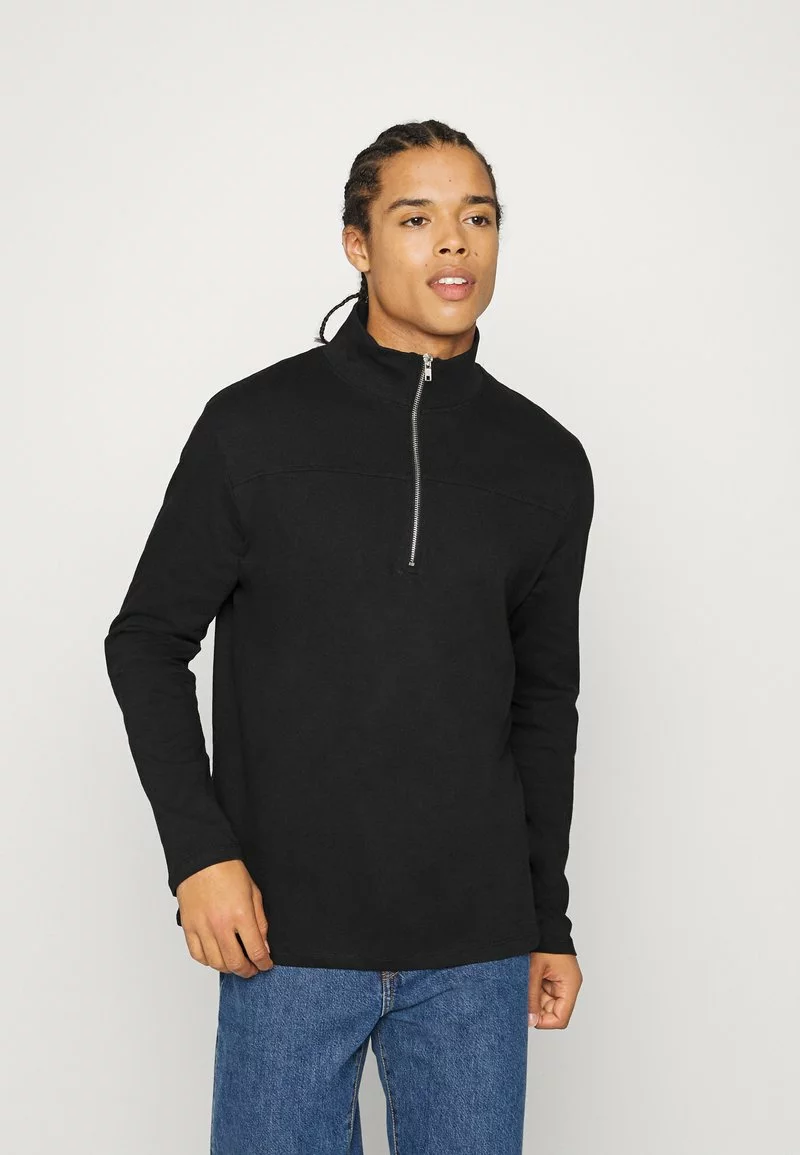 Brave Soul Camiseta De Manga Larga - Jet Black, Hombre 1 Brave Soul Camiseta De Manga Larga - Jet Black, Hombre