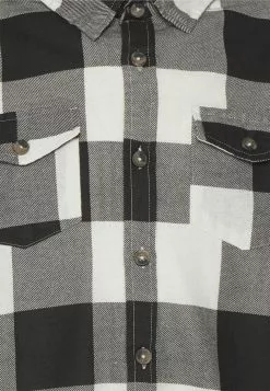 Brave Soul INGAROC - Camisa - Jet Black/ecru, Hombre -Brave Soul Ventas ad1489d9f65e460094266ec984ee3490