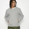 Brave Soul Sudadera Con Cremallera - Light Grey Marl/optic White, Hombre