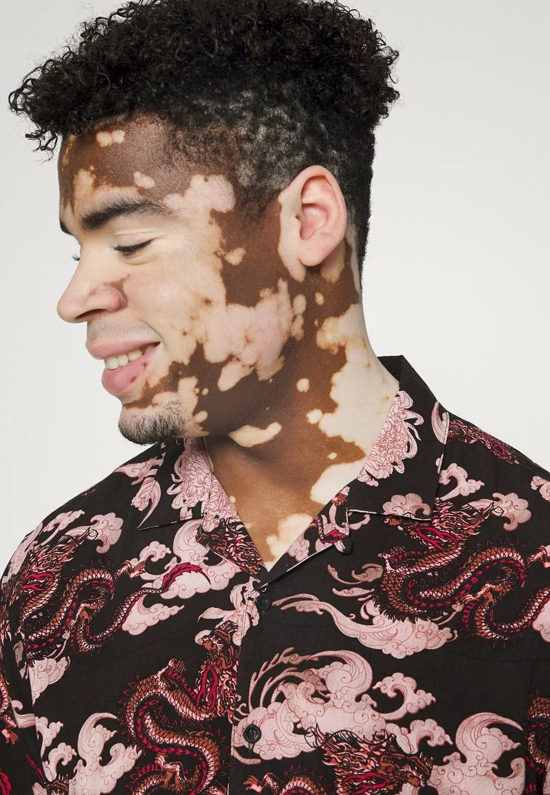 Brave Soul ANTOK - Camisa - Black/multi-colour, Hombre 5 Brave Soul ANTOK - Camisa - Black/multi-colour, Hombre - Imagen 5