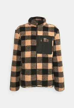 Brave Soul LITHARO - Forro Polar - Tan / Jet Black, Hombre -Brave Soul Ventas af28d51f7fd04fd0a8cfa919bdb79136