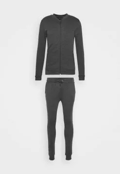 Brave Soul SET - Chándal - Dark Charcoal, Hombre