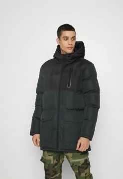Brave Soul OAKWOOD - Parka - Black, Hombre