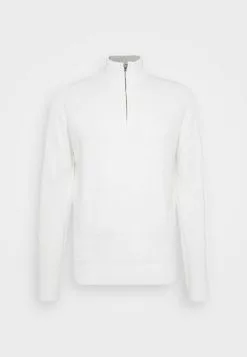 Brave Soul KESTER - Jersey De Punto - Vintage White/light Grey Marl, Hombre -Brave Soul Ventas b07b056f4ac1418b808bc45064969554