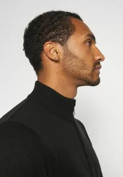 Brave Soul KESTER - Jersey De Punto - Jet Black/ Dark Grey Marl, Hombre -Brave Soul Ventas b17a7fd49eec4b9d8a10e3c4f9231980