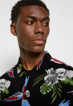 Brave Soul MACAW - Camisa - Jet Black/multi Colour, Hombre 13 Brave Soul MACAW - Camisa - Jet Black/multi Colour, Hombre -Brave Soul Ventas b18991cd0a8d4161a7c20b773ca20801