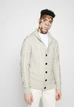 Brave Soul TRACTAT - Chaqueta De Punto - Oatmeal, Hombre