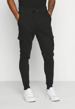 Brave Soul Pantalones Deportivos - Black, Hombre