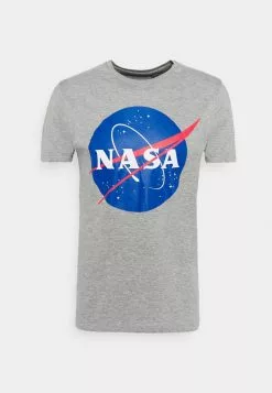 Brave Soul ALRIN - Camiseta Estampada - Light Grey Marl, Hombre -Brave Soul Ventas b2e18ebd83094fb4a4735f242fb5adc3