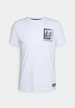 Brave Soul Camiseta Estampada - Optic White/multicolour, Hombre -Brave Soul Ventas b32a07ff494049c6a97dbac472cc220a