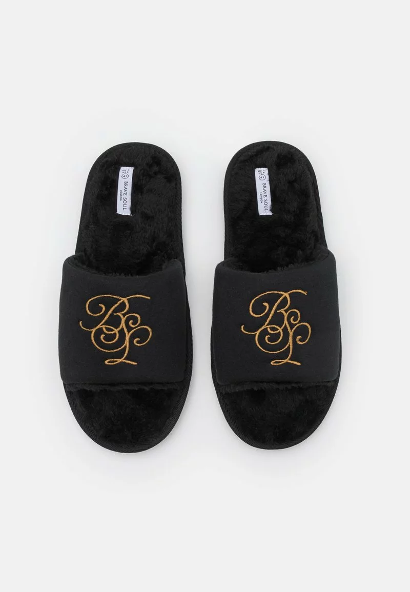 Brave Soul HANK - Pantuflas - Black, Hombre 4 Brave Soul HANK - Pantuflas - Black, Hombre - Imagen 4