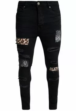 Brave Soul CILLIAN - Vaqueros Pitillo - Charcoal, Hombre -Brave Soul Ventas b5538978432a4c19987e42f0f4951f39