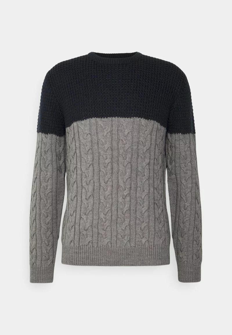 Brave Soul DORPER - Jersey De Punto - Midnight Navy/silver Grey Marl, Hombre 5 Brave Soul DORPER - Jersey De Punto - Midnight Navy/silver Grey Marl, Hombre - Imagen 5