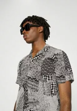 Brave Soul Camisa - White/black, Hombre 9 Brave Soul Camisa - White/black, Hombre -Brave Soul Ventas b8d5d59be8664c67b7350ae51f002643