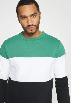 Brave Soul WHITEHALL - Sudadera - Jade Green/optic White/jet Black, Hombre 9 Brave Soul WHITEHALL - Sudadera - Jade Green/optic White/jet Black, Hombre -Brave Soul Ventas b9abd0645a114ded82342b667cb96820