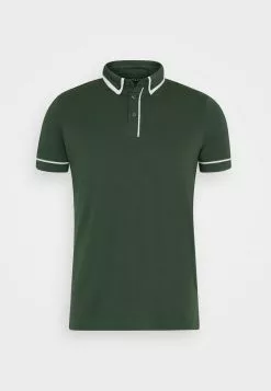 Brave Soul VIRGILC - Polo - Bottle Green/optic White, Hombre -Brave Soul Ventas ba2e5bc8792d43aba9d6f11f1f889aff