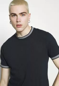 Brave Soul DUCKETT - Camiseta Básica - Rich Navy, Hombre -Brave Soul Ventas ba7c1d62b1814a30a118d4d43e510f16