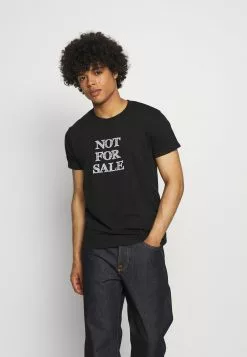 Brave Soul Camiseta Estampada - Jet Black/optic White, Hombre