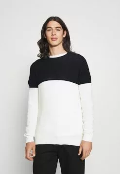 Brave Soul Jersey De Punto - Midnight Navy/vintage White, Hombre