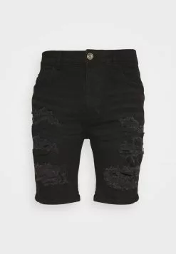 Brave Soul DROGO - Shorts Vaqueros - Charcoal, Hombre -Brave Soul Ventas bc963e52f7ef487599623c12df318338