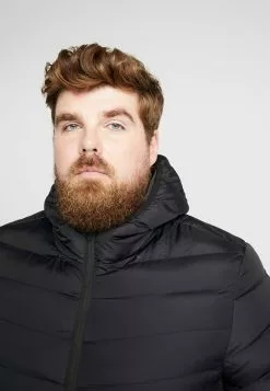 Brave Soul GRANTPLAIN PLUS - Chaqueta De Invierno - Black, Hombre -Brave Soul Ventas bd45327d06c74988bd04eacfdc8a9b35