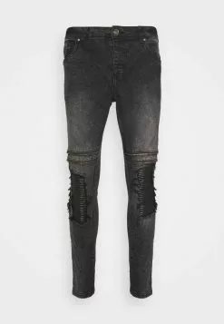 Brave Soul BELIZE - Vaqueros Pitillo - Dark Grey, Hombre -Brave Soul Ventas bf0d24782ec44bc78198ed2450618aa4