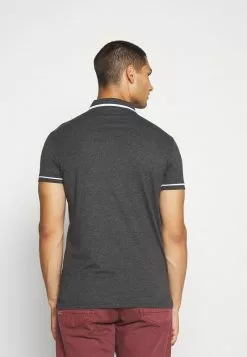 Brave Soul VIRGIL - Polo - Dark Charcoal Marl/optic White, Hombre -Brave Soul Ventas bfbd124920794d5d8bc3c0d6d50f14e1