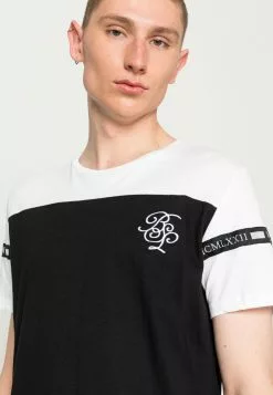 Brave Soul EVOLVE - Camiseta Estampada - Optic White/jet Black, Hombre -Brave Soul Ventas c0e0b2e60df349ae9960e3417fe94841