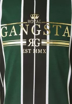 Brave Soul ROCKY - Camiseta Estampada - Bottle Green/white/black, Hombre -Brave Soul Ventas c15393d7ebca403d9420a17d4d1bf97f