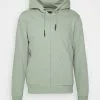Brave Soul Sudadera Con Cremallera - Mint Green, Hombre