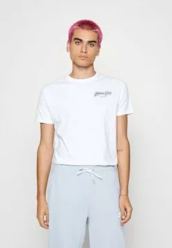 Brave Soul GEMEO - Camiseta Estampada - Optic White/multicolor, Hombre