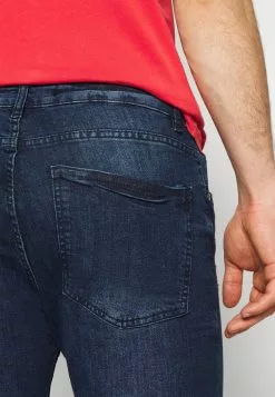 Brave Soul DISTRESSED - Vaqueros Pitillo - Dark Blue, Hombre -Brave Soul Ventas c4117251d5df4cd486aa2632c961130a