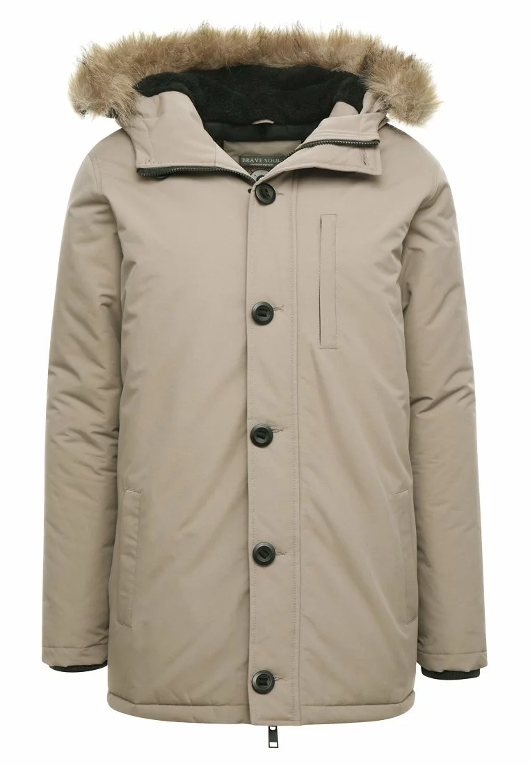 Brave Soul CHEETAH - Chaqueta De Invierno - Stone, Hombre 6 Brave Soul CHEETAH - Chaqueta De Invierno - Stone, Hombre - Imagen 6