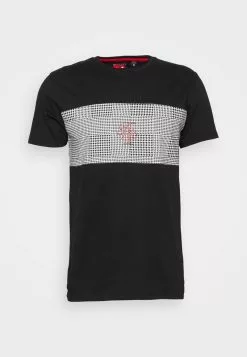 Brave Soul Camiseta Estampada - Jet Black, Hombre